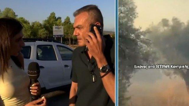 Φωτιά στη Βοιωτία: Γύρισε ο άνεμος και ανέκοψε το κύμα της πυρκαγιάς στη Δομβραίνα, λέει ο δήμαρχος Θηβαίων (Βίντεο)