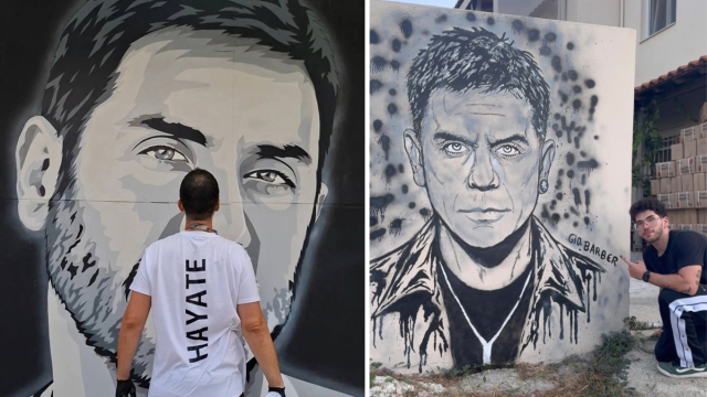 Γιώργος Μαζωνάκης: Η μορφή του στους τοίχους της πόλης - Τα έργα που έγιναν στη μνήμη του