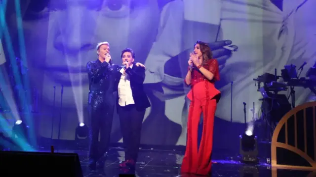 Ηρώ, Έλενα Παπαρίζου και Τάκης Ζαχαράτος: Το λαμπρό αφιέρωμα στον Γιώργο Μαρίνο που συγκίνησε όλους (Βίντεο)