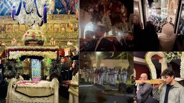 Στιγμές κατάνυξης: Οι Έλληνες celebrities στον Επιτάφιο σε όλη την Ελλάδα – Συγκίνηση και πίστη τη Μεγάλη Παρασκευή (Εικόνες)